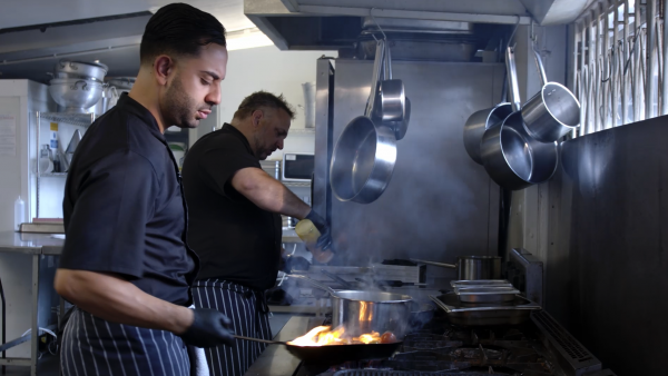 The staff at Relish, Kent's Expert Wedding Caterers
