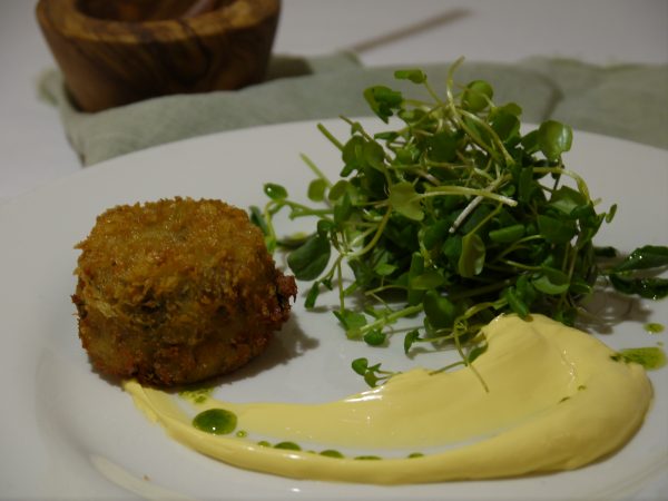 Fishcake starter by Relish, Kent's Expert Wedding Caterers
